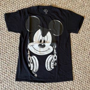 Men’s Disney Mickey Mouse DJ Headphones Shirt